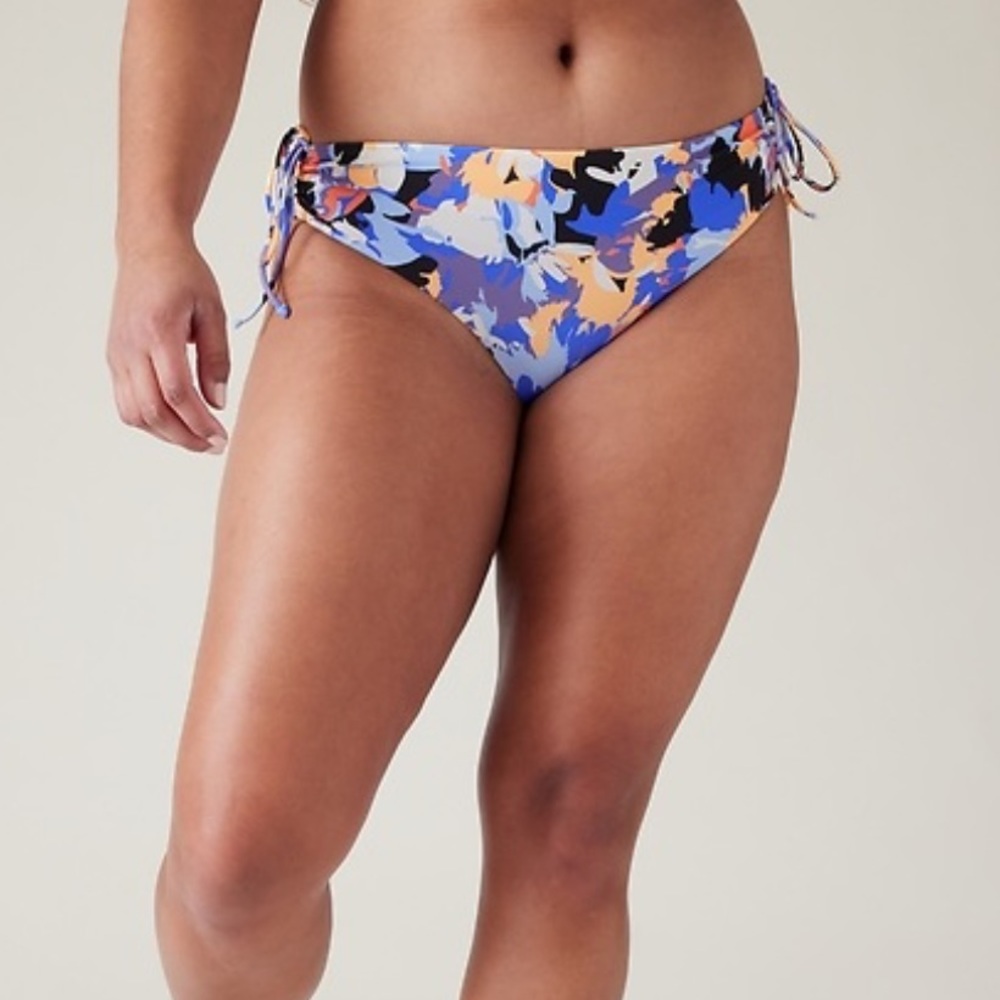 New Athleta Cinch Full Bikini Bottom
